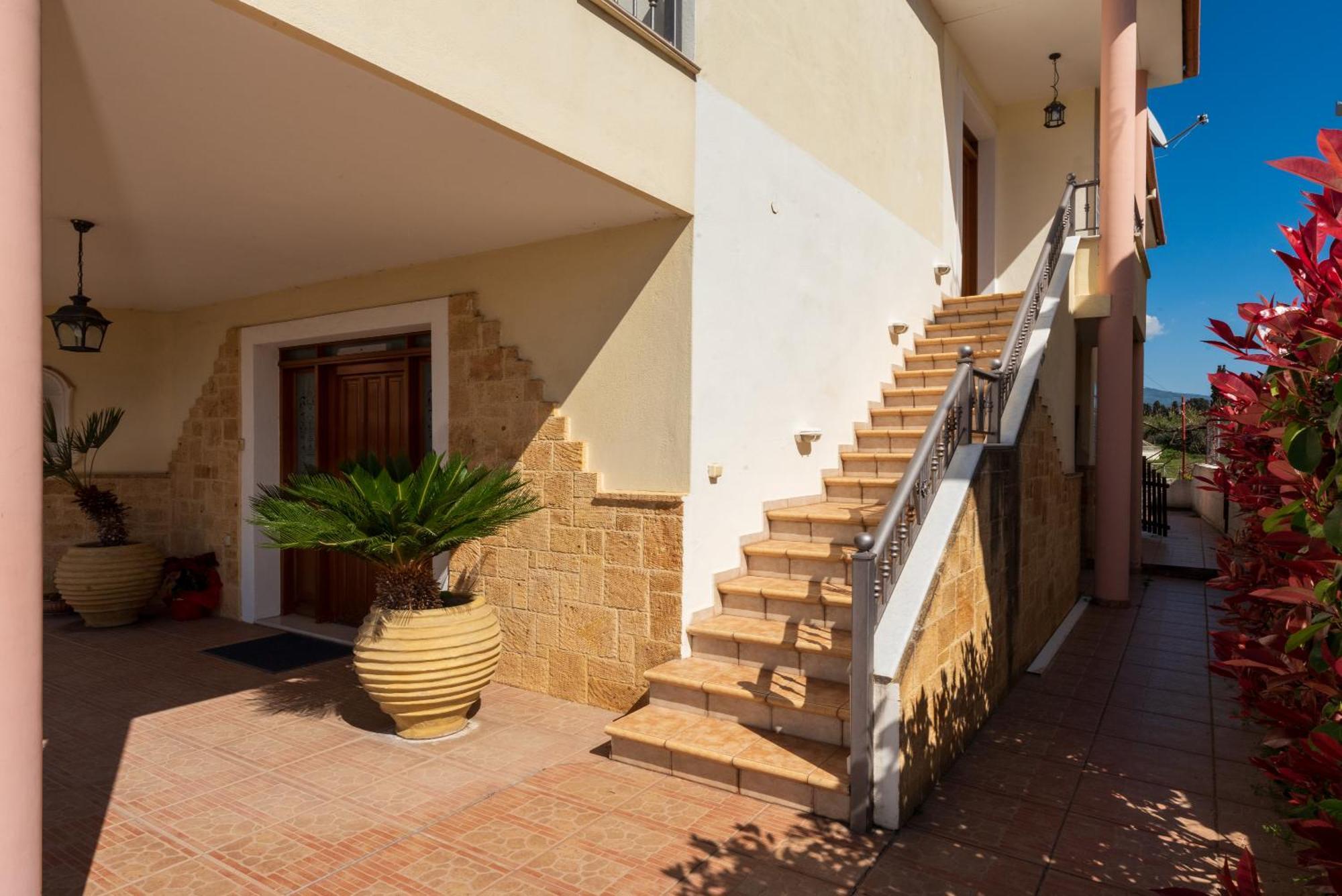 Apartament Christina'S Twin Palm Trees House Agria Zewnętrze zdjęcie
