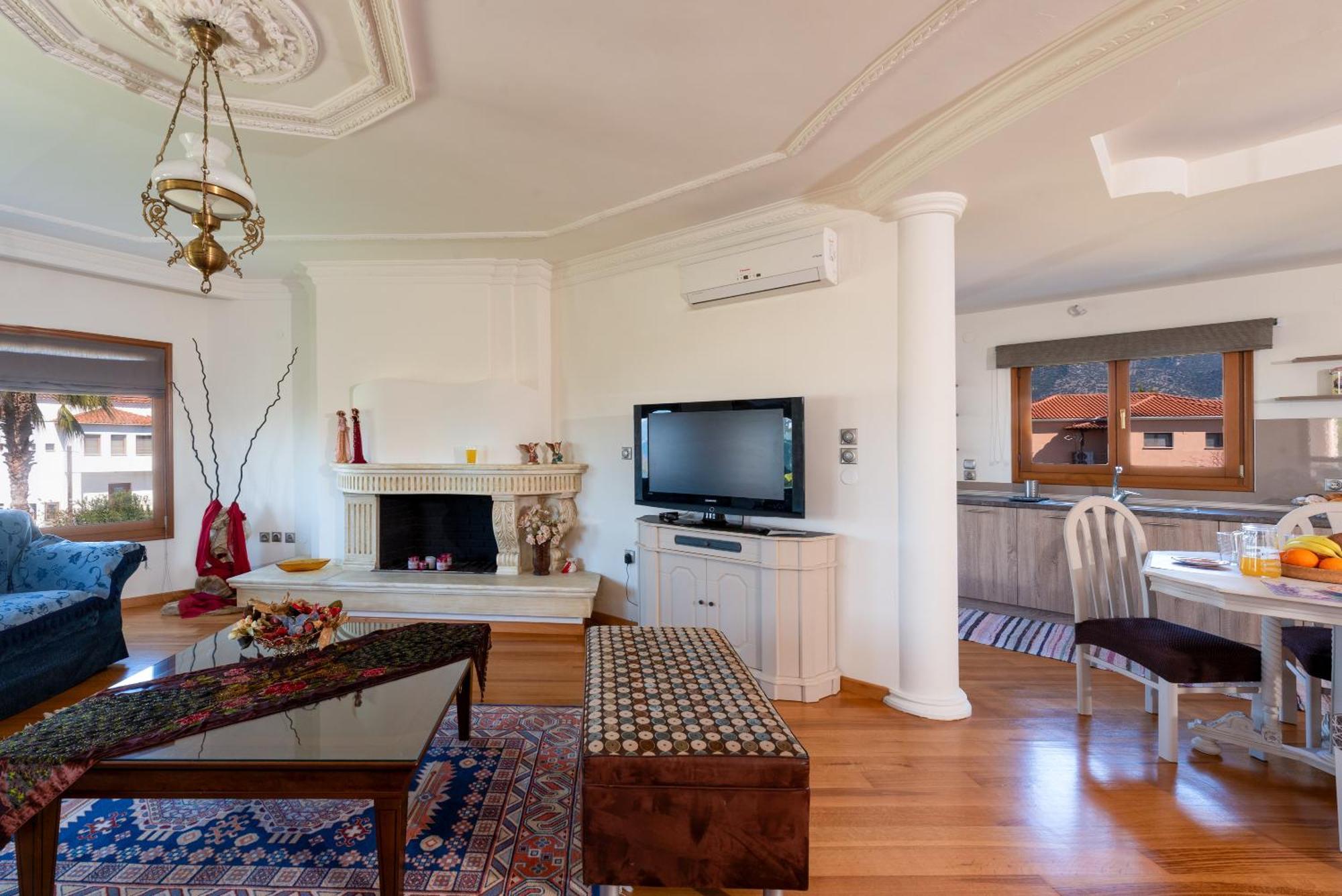 Apartament Christina'S Twin Palm Trees House Agria Zewnętrze zdjęcie