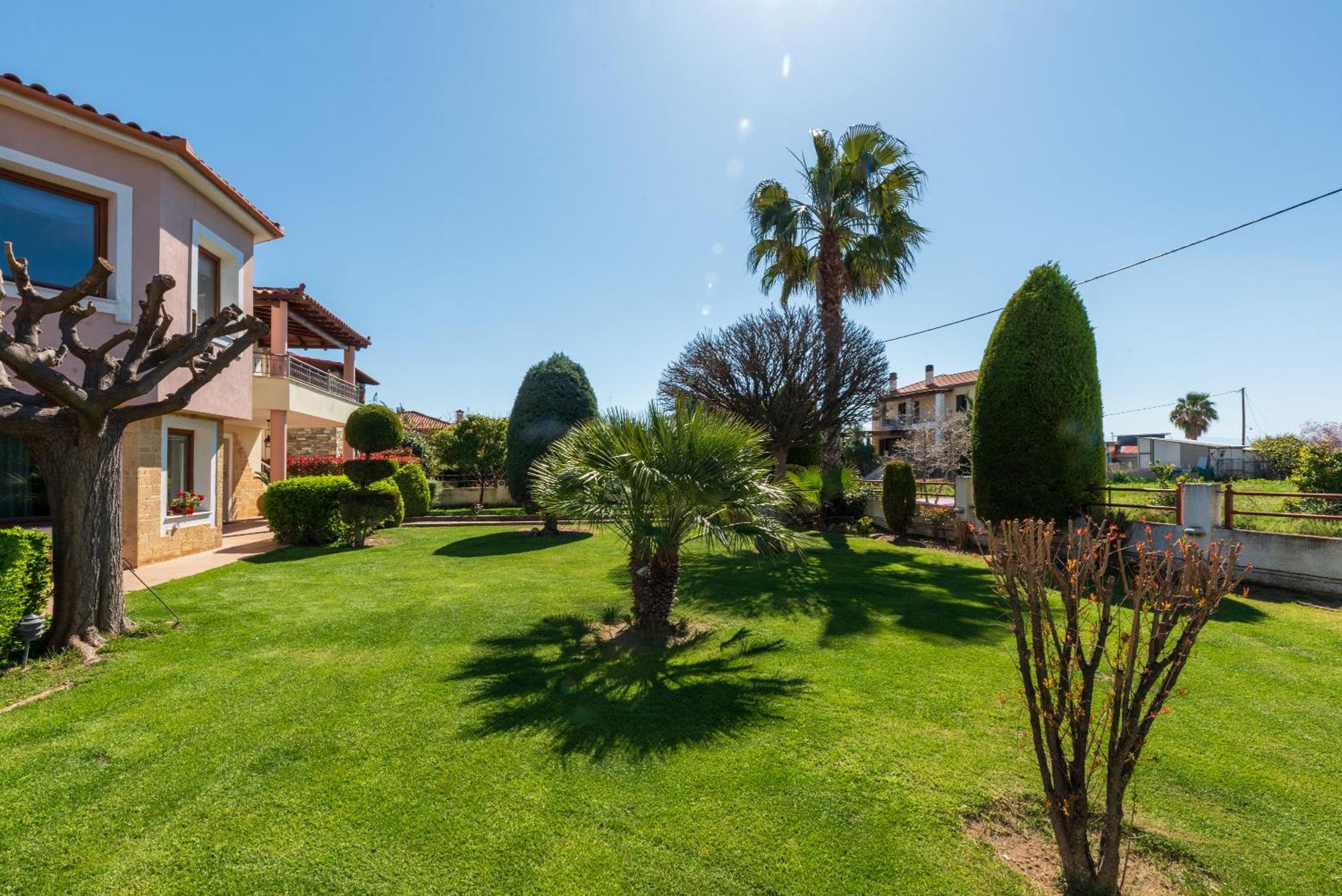 Apartament Christina'S Twin Palm Trees House Agria Zewnętrze zdjęcie