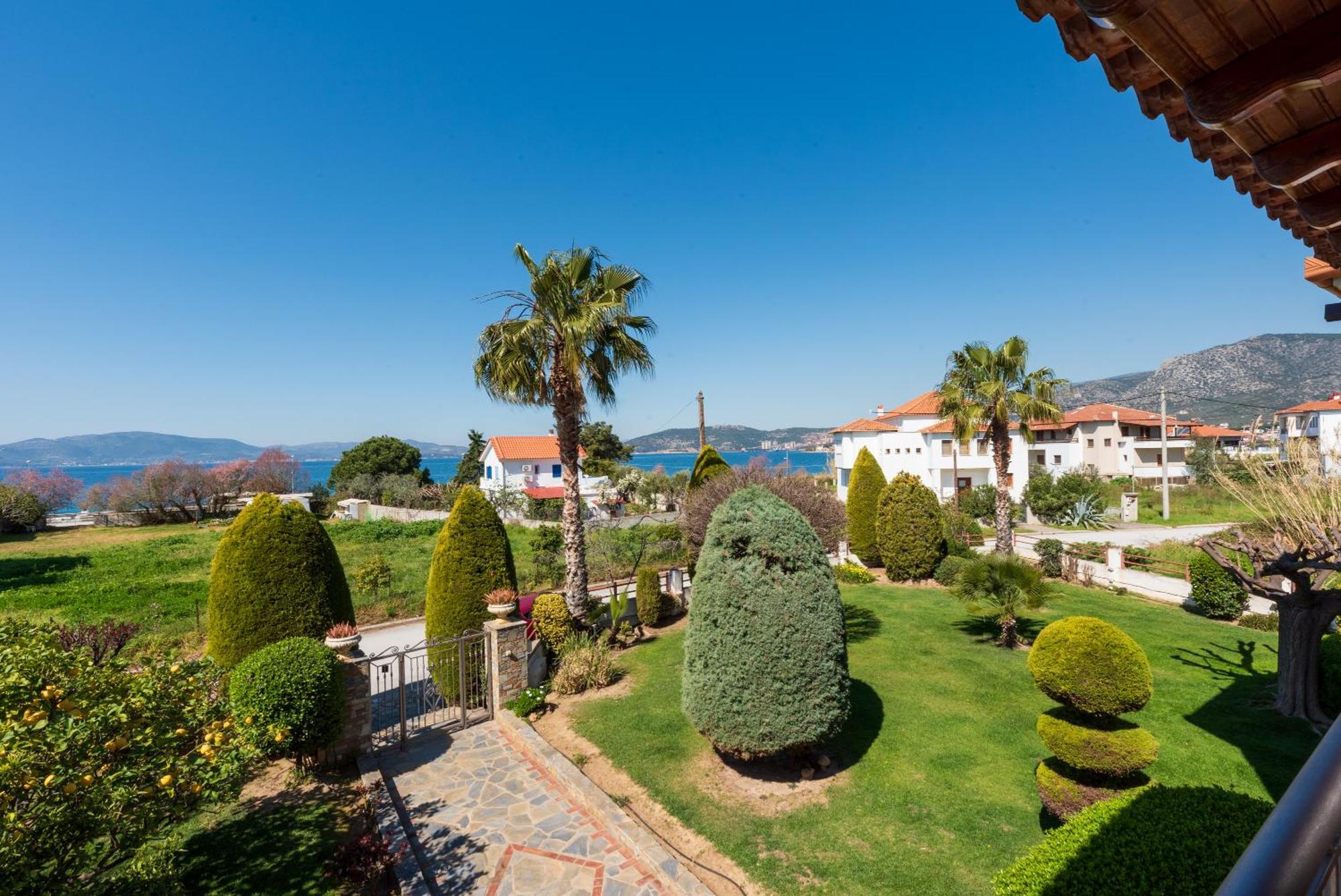 Apartament Christina'S Twin Palm Trees House Agria Zewnętrze zdjęcie